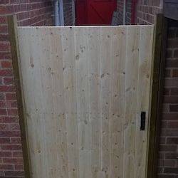 Cladding Gate Front, Untreated
