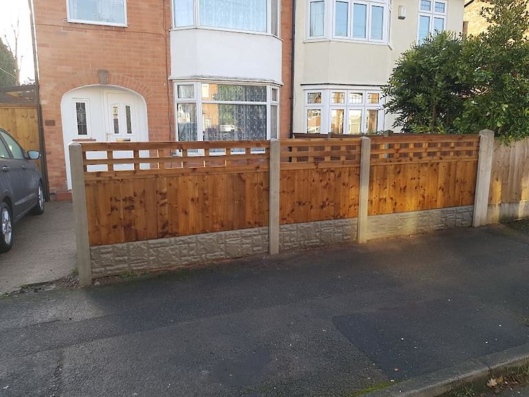 Mum's Fence Wollaton